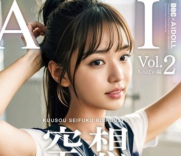 骑兵破解DAL-003 空想制服美少女 AI MODEL AV DEBUT ちっぱい編＃2 ～電子書籍から生まれた制服美少女、再び…。～