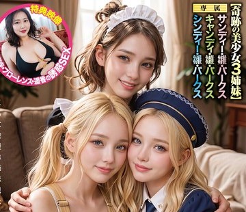骑兵破解MMPB-137 奇跡の北欧AIブロンド美女 夢の激カワ爆乳3姉妹が全部見せます！