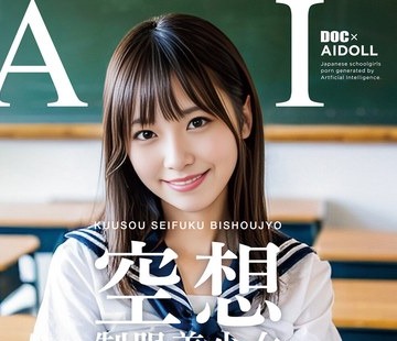 骑兵破解DAL-001 【AI写真集発！】空想制服美少女 AI MODEL AV DEBUT ちっぱい編＃1～電子書籍から生まれたAI美少女、AVデビュー～ 天馬ゆい